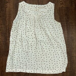 Loft blouse. Sleeveless very cute